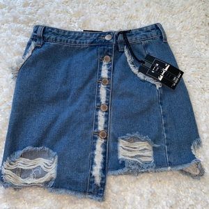 Fashion Nova Denim Skirt!